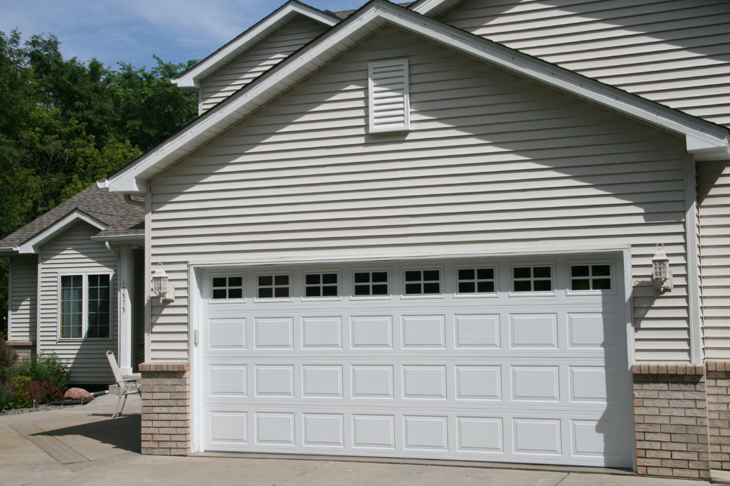 garage door panel repair.
